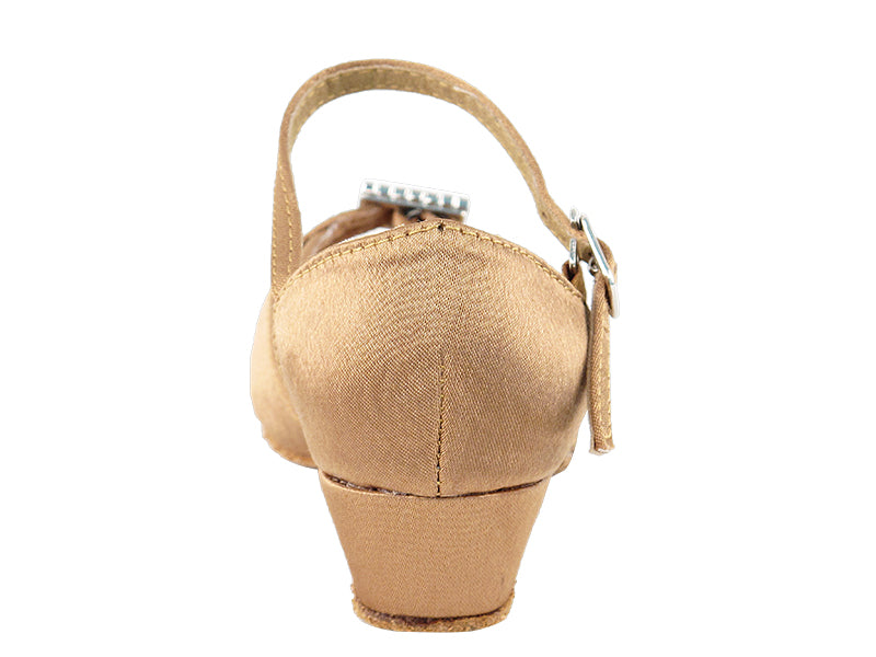 Girls' Latin 1720G Brown Satin