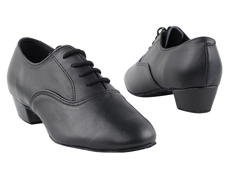 Men's Latin/Rhythm 915108 Black Leather