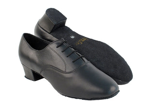 Men's Latin/Rhythm 915108 Black Leather