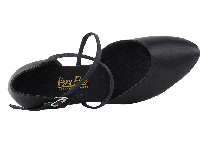 Ladies  Smooth/Standard 9691 Black Satin