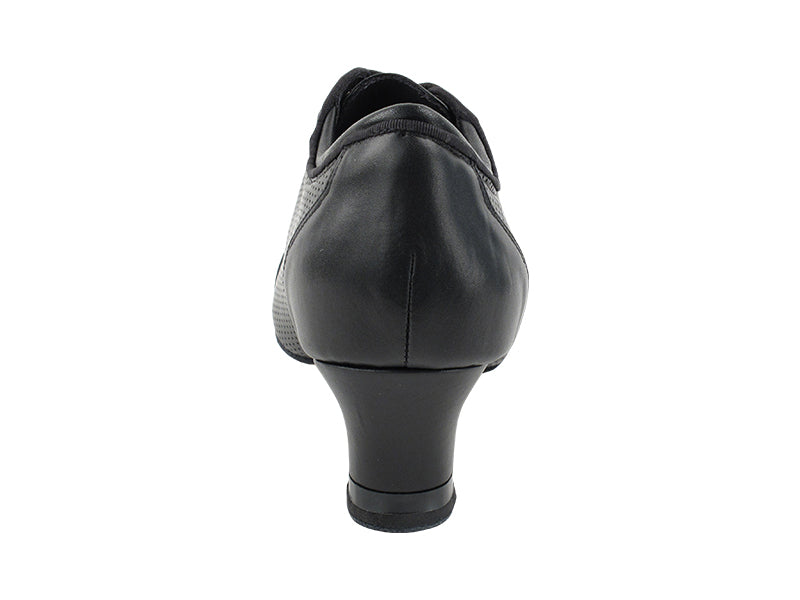 Ladies Practice CD1119B Black Perforated Leather