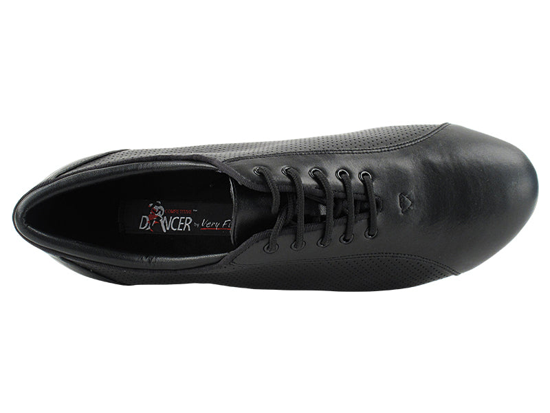 Ladies Practice CD1119B Black Perforated Leather