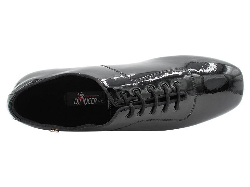 Men's Smooth/Standard CD1427DB Black Patent (Double Bottom)