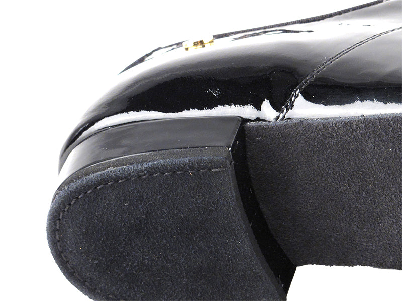 Men's Smooth/Standard CD1427DB Black Patent (Double Bottom)