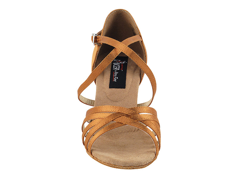 Ladies Rhythm/Latin CD2001 Dark Tan Satin