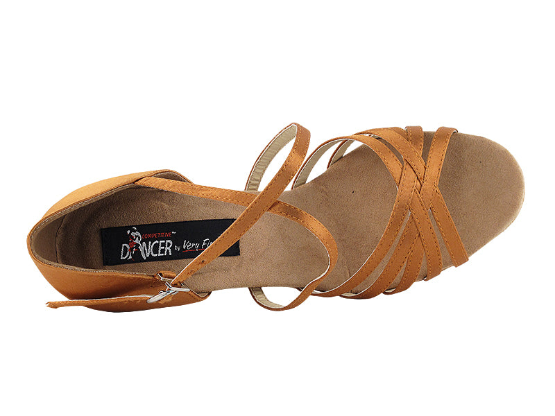 Ladies Rhythm/Latin CD2001 Dark Tan Satin