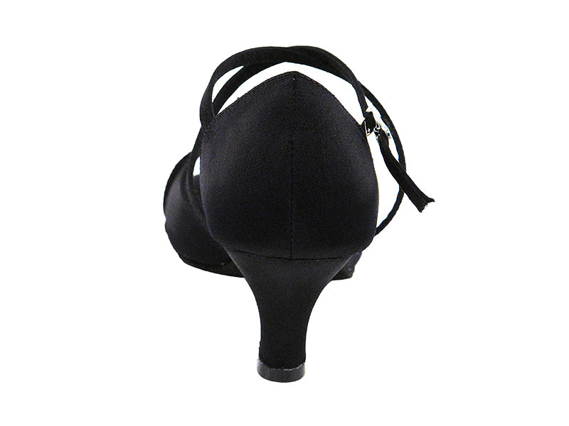 Ladies Rhythm/Latin S92307 Black Satin