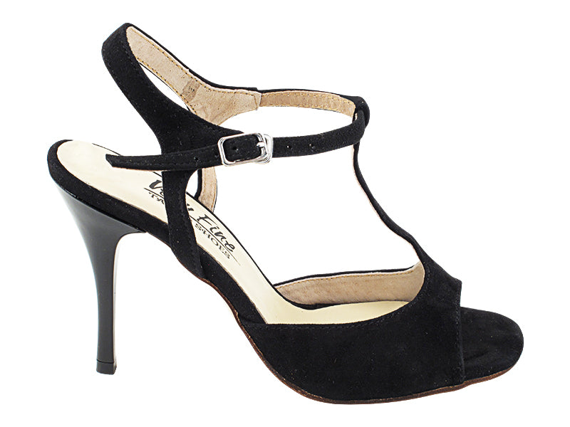 Ladies Tango VFTango 007 Black Suede