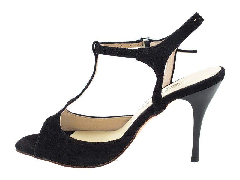 Ladies Tango VFTango 007 Black Suede
