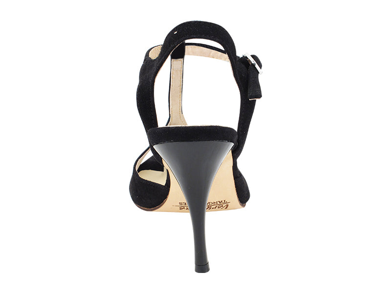 Ladies Tango VFTango 007 Black Suede