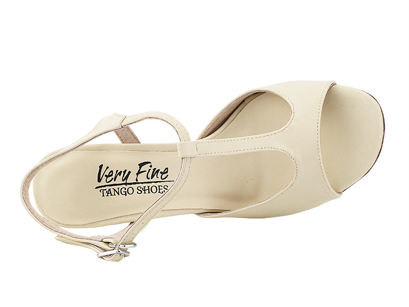 Ladies Tango VFTango 007 Light Beige Leather