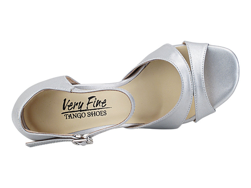 Ladies Tango VFTango 008 Light Silver Leather