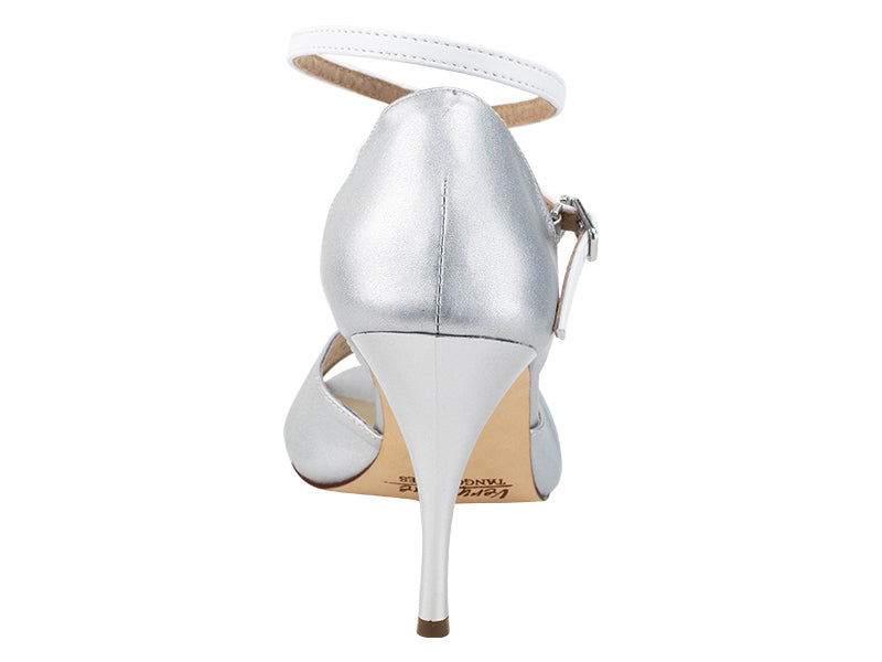 Ladies Tango VFTango 020 Light Silver/White Leather