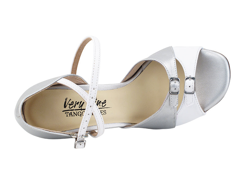 Ladies Tango VFTango 020 Light Silver/White Leather