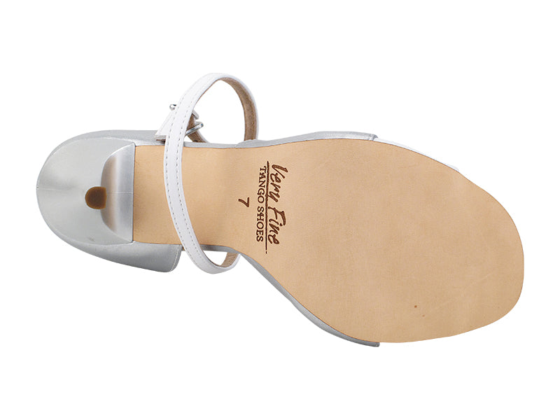 Ladies Tango VFTango 020 Light Silver/White Leather