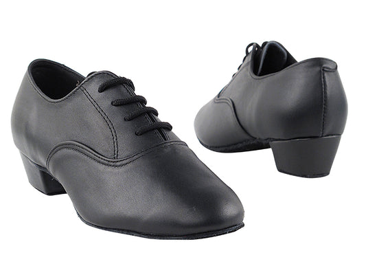 Boys' Latin 915108B Black Leather
