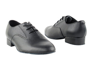 Boys' Standard 919101B Black Leather