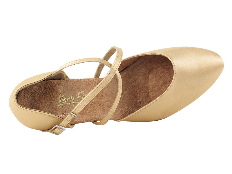 Ladies Smooth/Standard 9691 Light Brown Satin