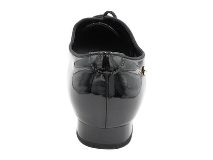 Men's Smooth/Standard CD1427DB Black Patent (Double Bottom)