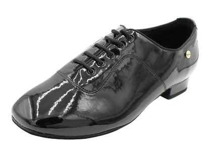 Men's Smooth/Standard CD1427DB Black Patent (Double Bottom)