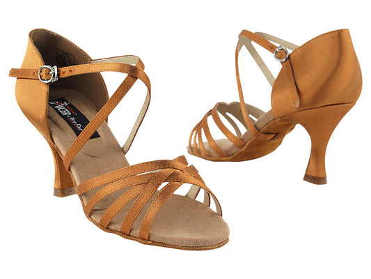 Ladies Rhythm/Latin CD2001 Dark Tan Satin