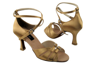 Ladies Rhythm/Latin CD2176 Tan Satin