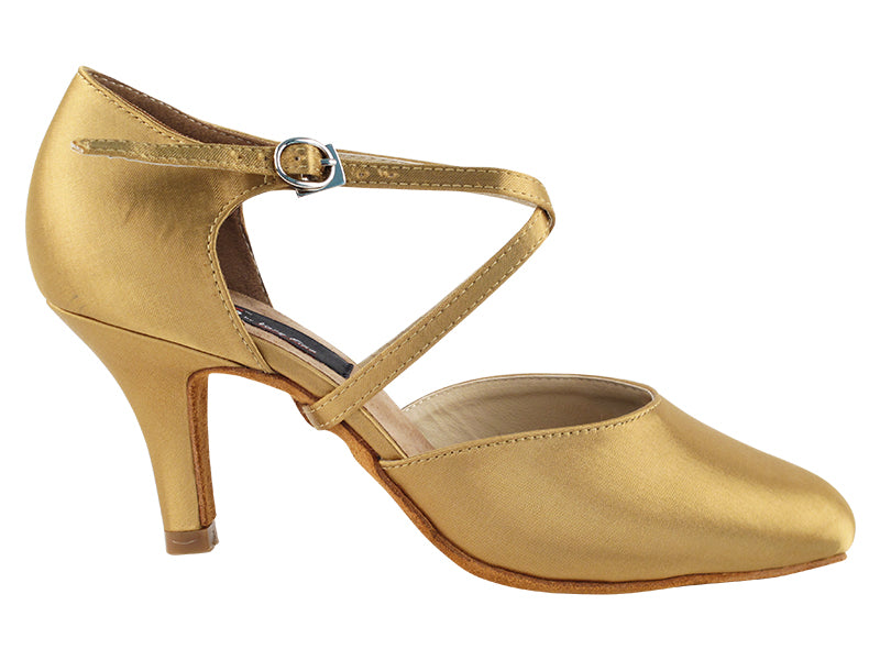 Ladies Smooth/Standard CD6017 Tan Satin