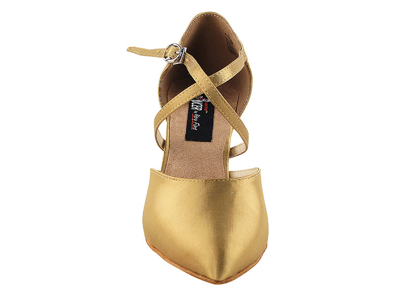 Ladies Smooth/Standard CD6017 Tan Satin
