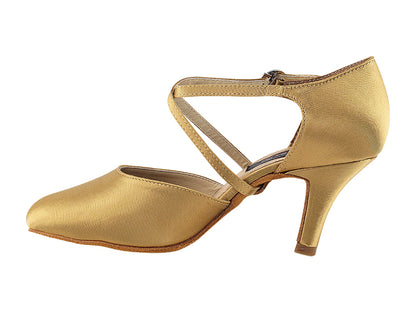 Ladies Smooth/Standard CD6017 Tan Satin