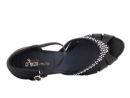 Ladies Rhythm/Latin CD6801 Black Satin