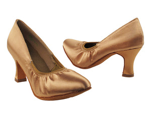 Ladies Smooth/Standard S9107 Tan Satin