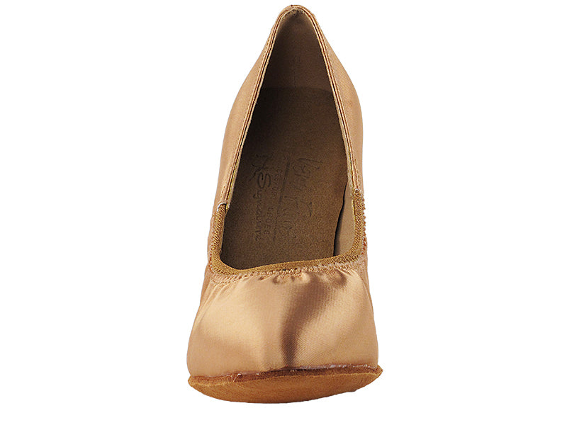 Ladies Smooth/Standard S9107 Tan Satin