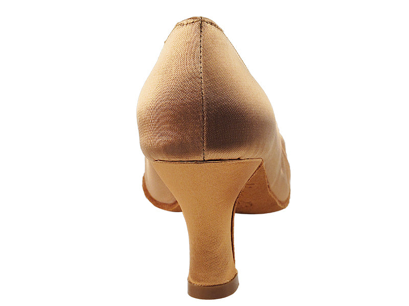 Ladies Smooth/Standard S9107 Tan Satin
