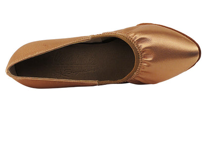 Ladies Smooth/Standard S9107 Tan Satin