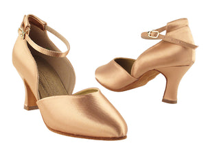 Ladies Smooth/Standard S9129 Tan Satin
