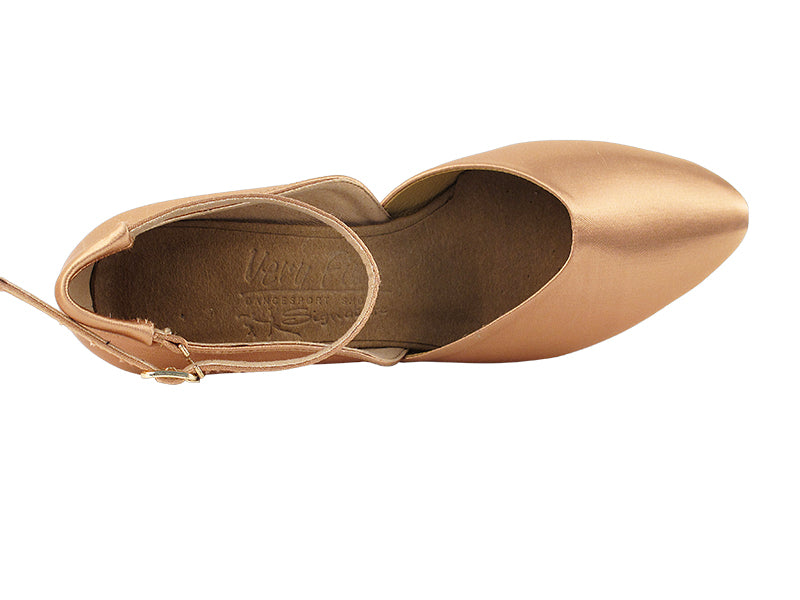 Ladies Smooth/Standard S9129 Tan Satin
