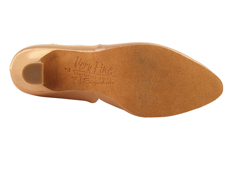 Ladies Smooth/Standard S9129 Tan Satin