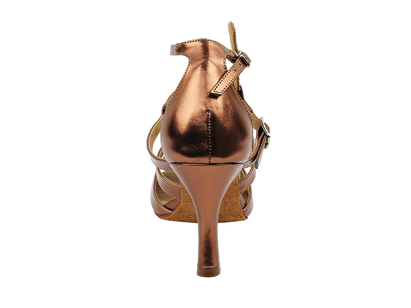 Ladies Rhythm/Latin SERA7017 Copper Satin