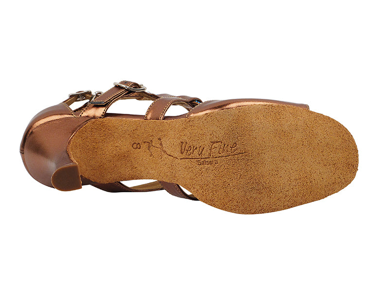 Ladies Rhythm/Latin SERA7017 Copper Satin
