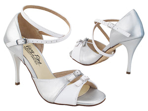 Ladies Tango VFTango 020 Light Silver/White Leather