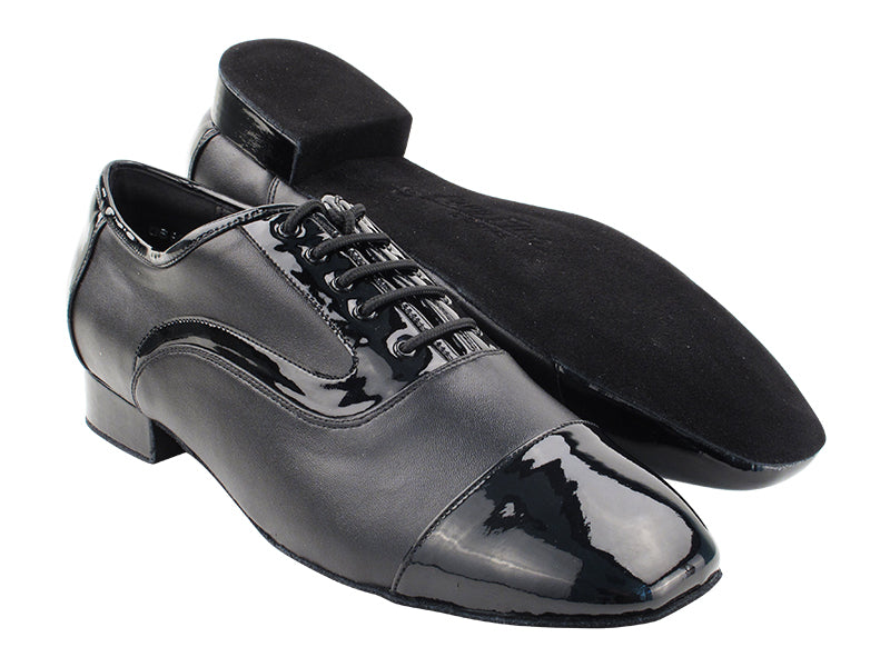 Men's Smooth/Standard C916102 Black Patent & Black Leather