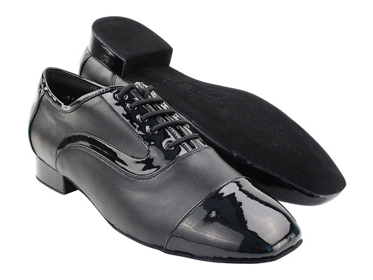 Men's Smooth/Standard C916102 Black Patent & Black Leather