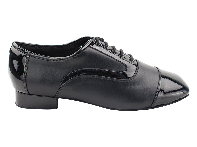 Men's Smooth/Standard C916102 Black Patent & Black Leather