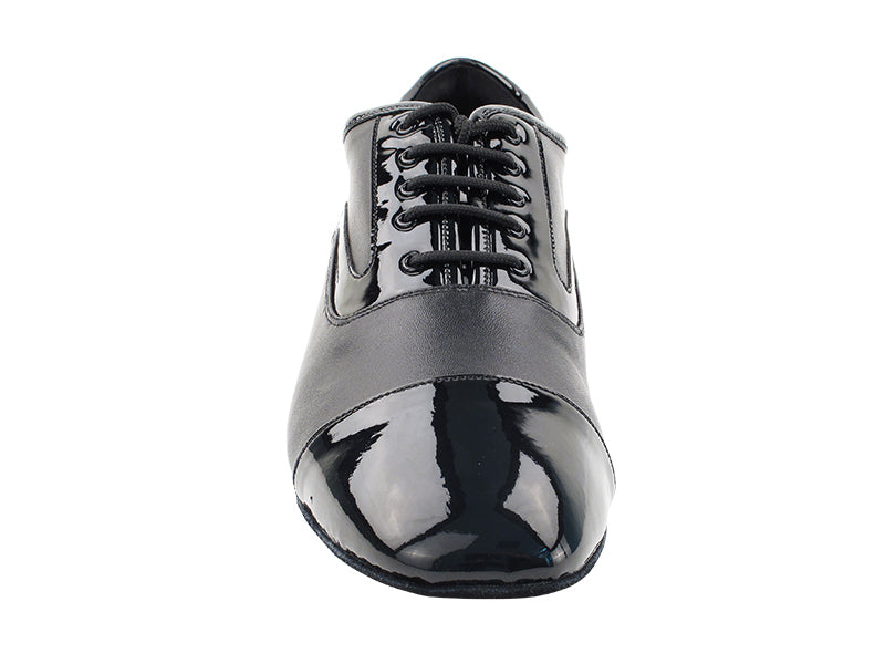 Men's Smooth/Standard C916102 Black Patent & Black Leather