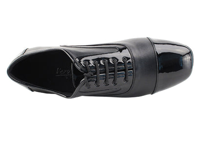 Men's Smooth/Standard C916102 Black Patent & Black Leather