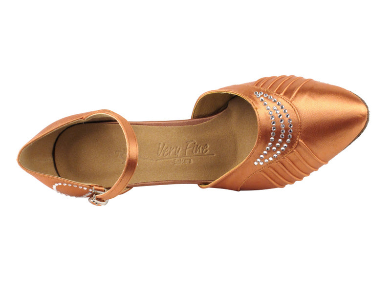 Ladies Smooth/ Standard SERA1397 Tan Satin