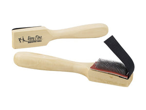 Wooden Handle Suede Sole Shoe Brush